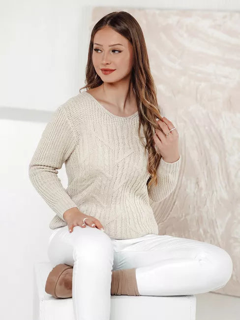 Women's brown sweater Nela