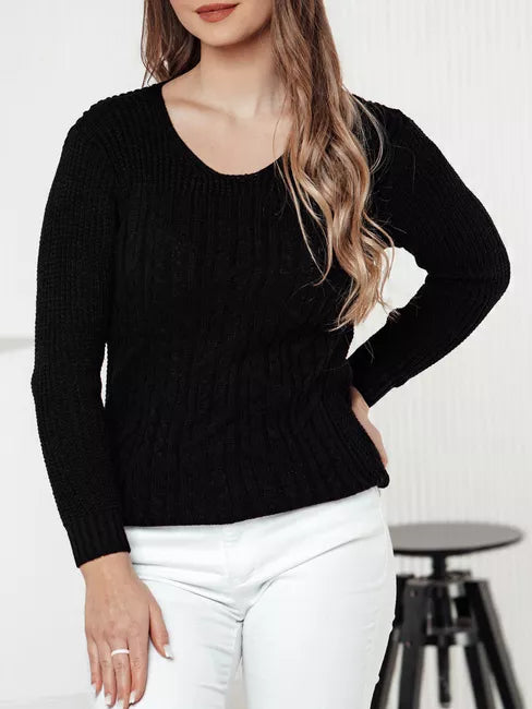 Women's black sweater Nela