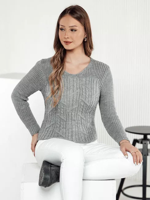 Women's gray sweater Nela