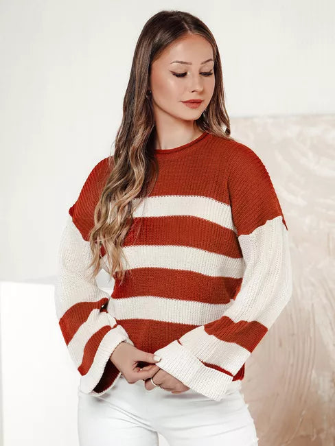 Women's red/white sweater Tango