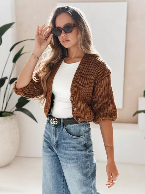 Women's brown sweater Lorel