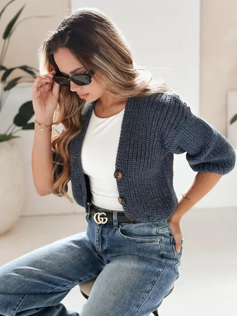 Women's blue sweater Lorel