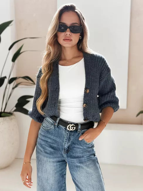 Women's blue sweater Lorel