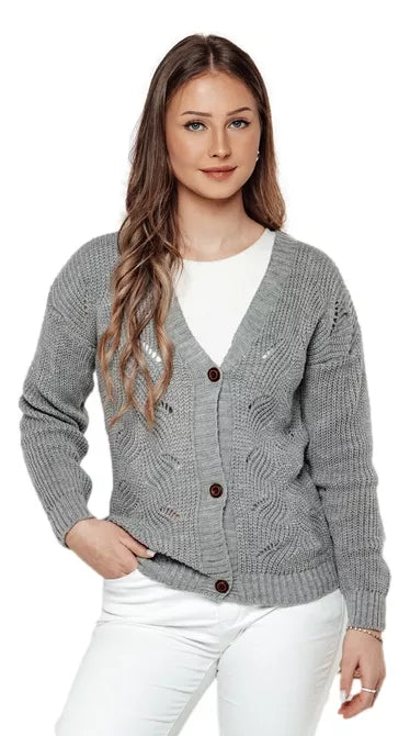 Women's gray sweater Livi