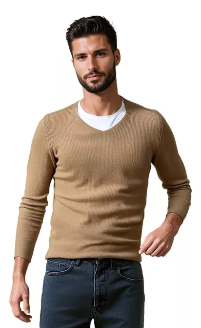 Men's brown sweater Sandy