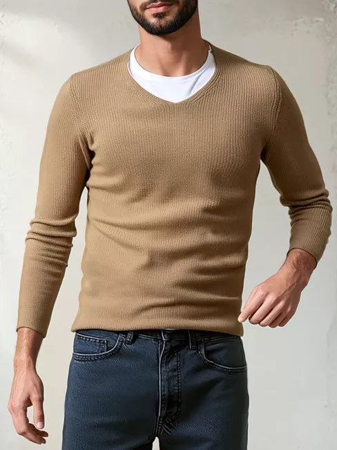 Men's brown sweater Sandy