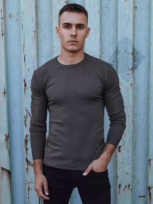 Men's navy blue sweater Mika 