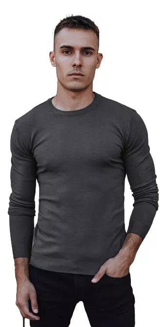 Men's navy blue sweater Mika 