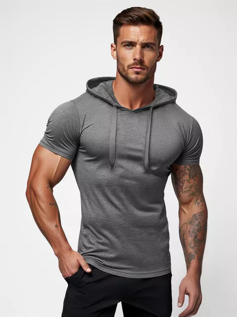 Dark gray men's T-shirt Remer