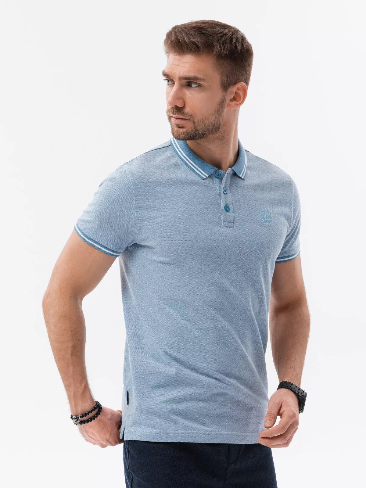 Polo shirt blue Polly