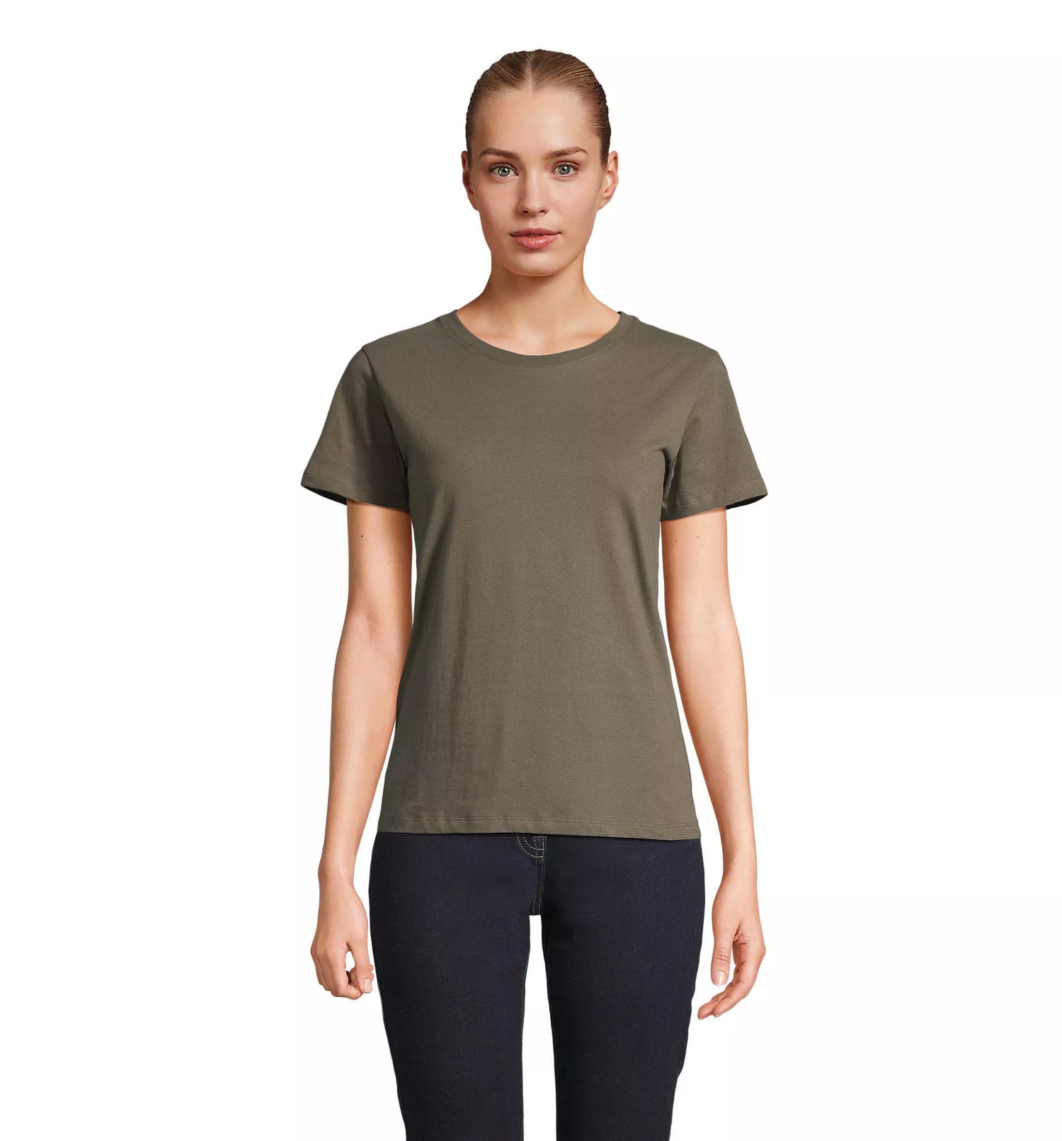Women's khaki T-shirt Regent Women