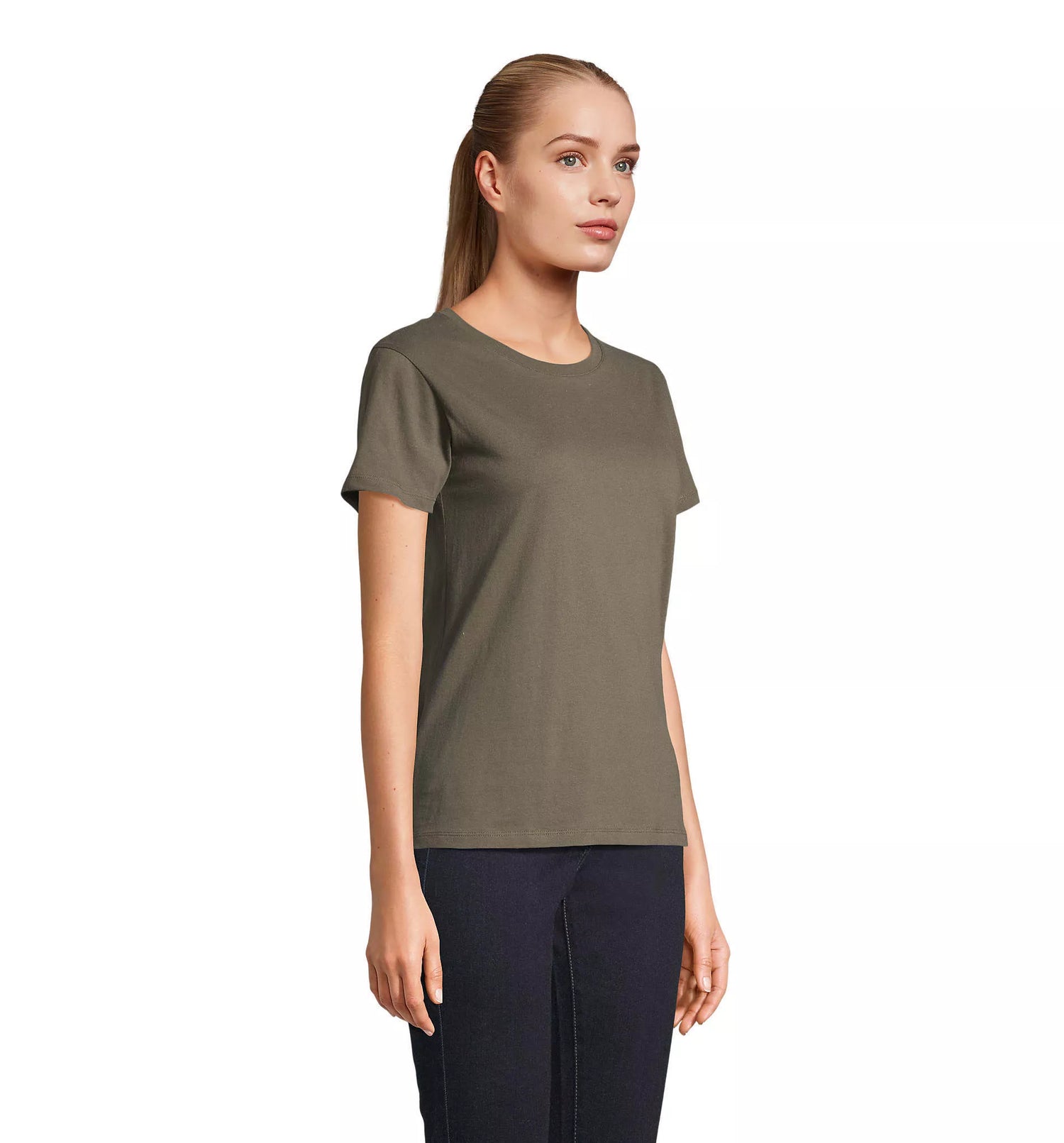 Women's khaki T-shirt Regent Women