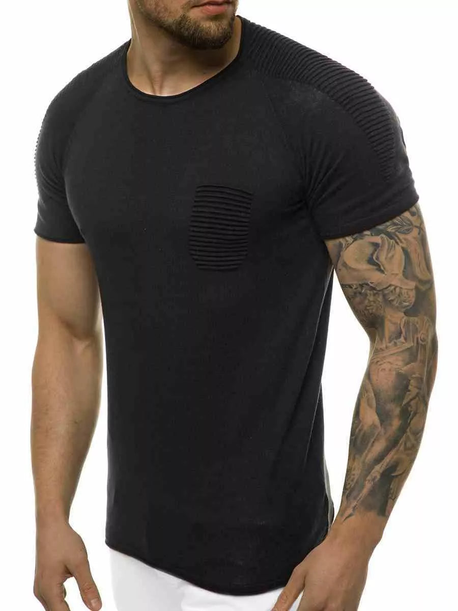 : Men's black T-shirt Demo