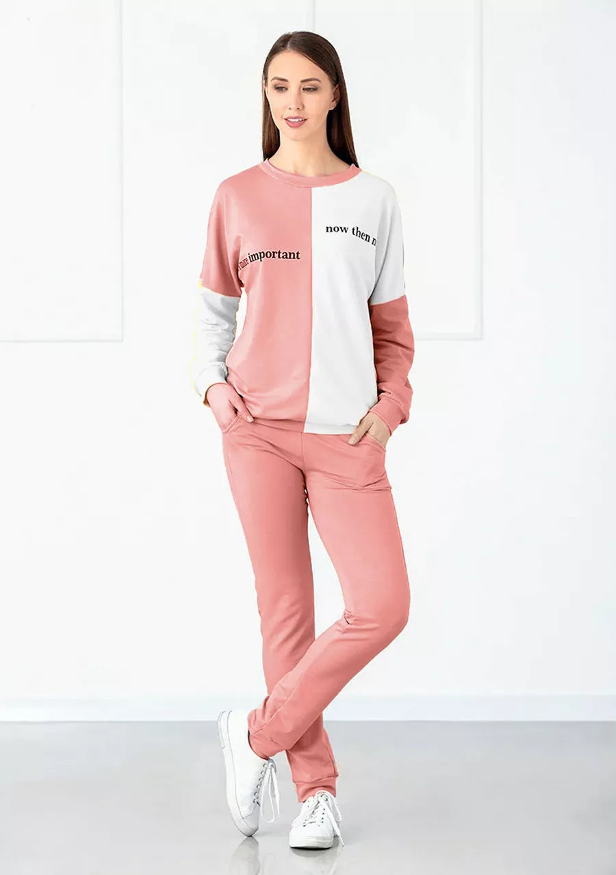 Pink women's tracksuit Rubi