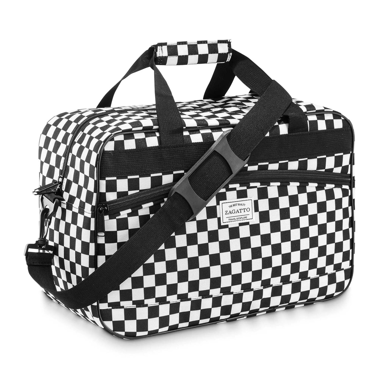 Checkerboard Pattern Travel Bag Mat