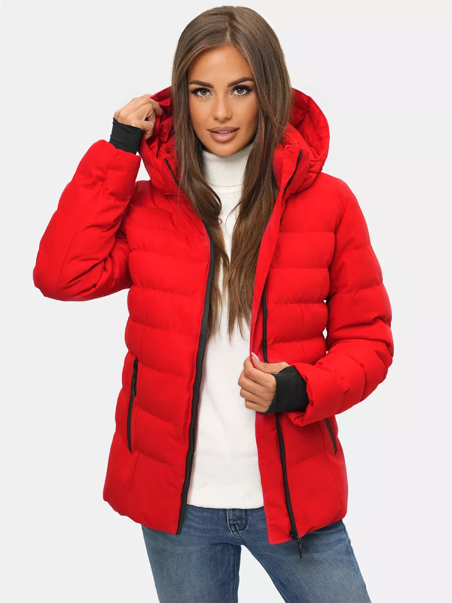 Red women's jacket Jena