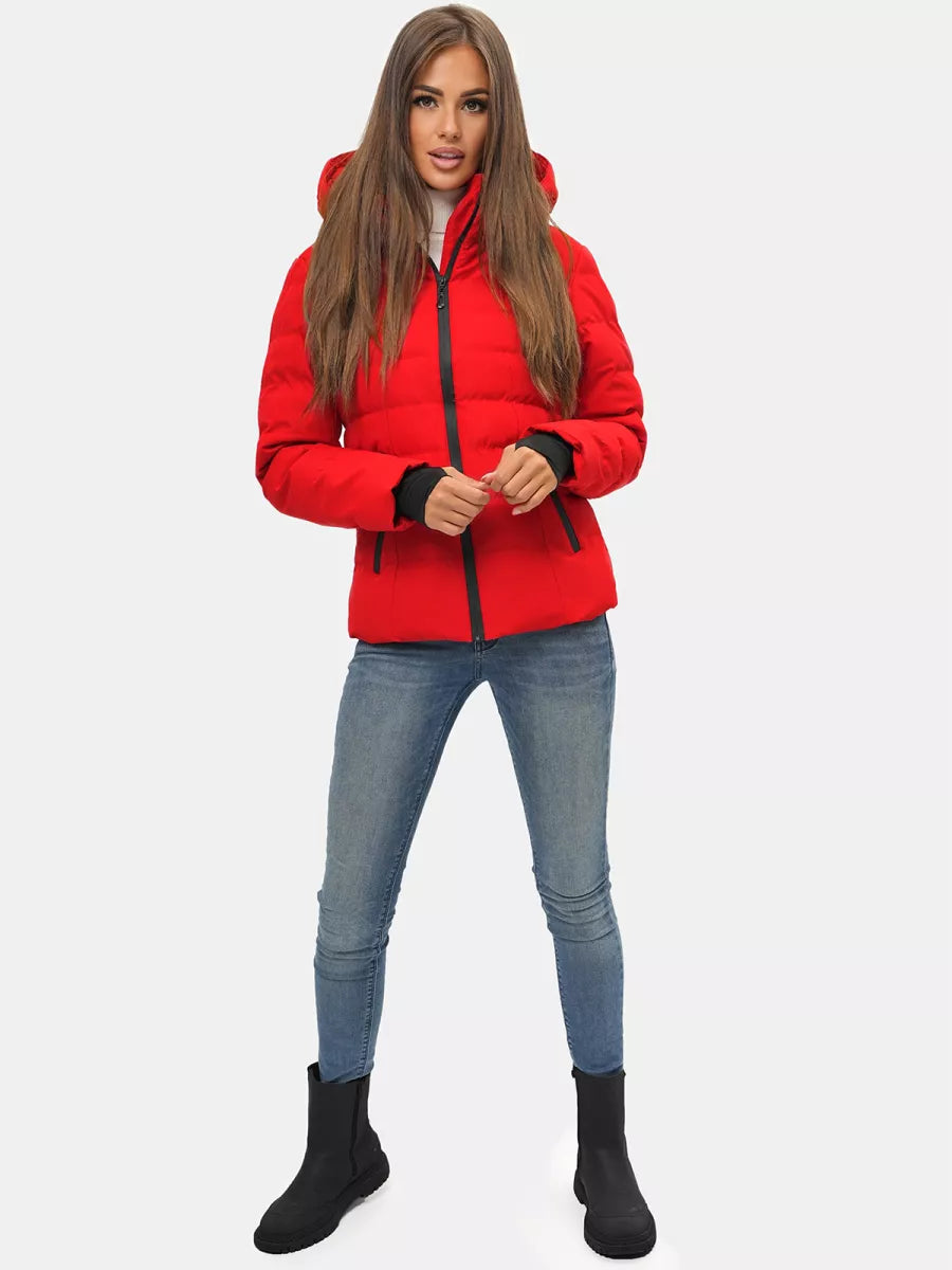 Red women's jacket Jena
