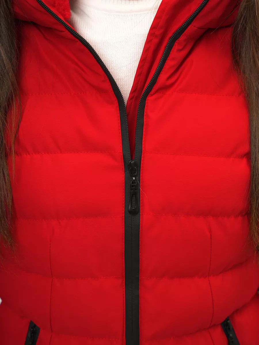 Red women's jacket Jena