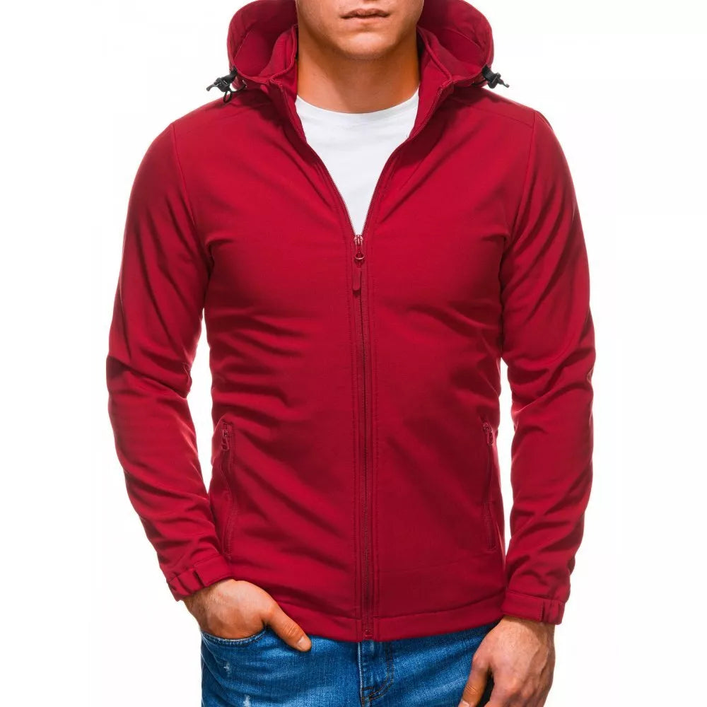 Red men's jacket Luter