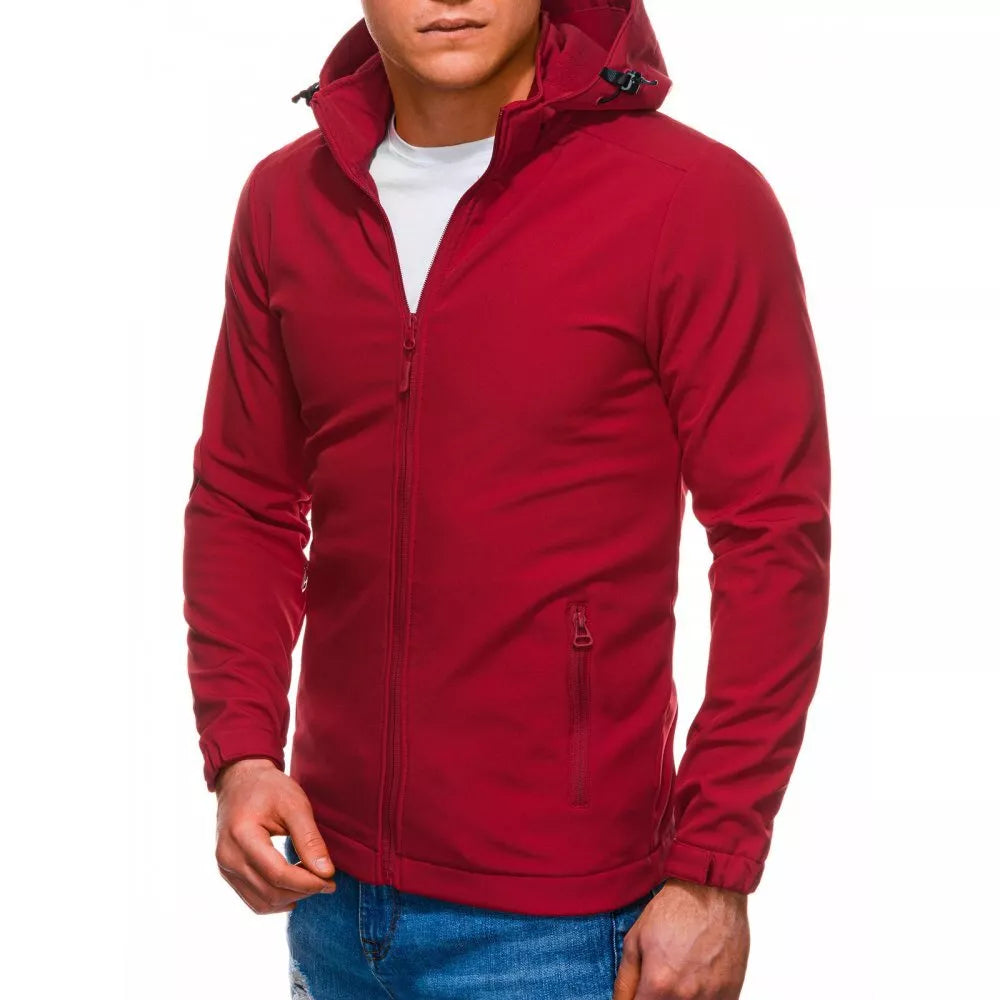 Red men's jacket Luter