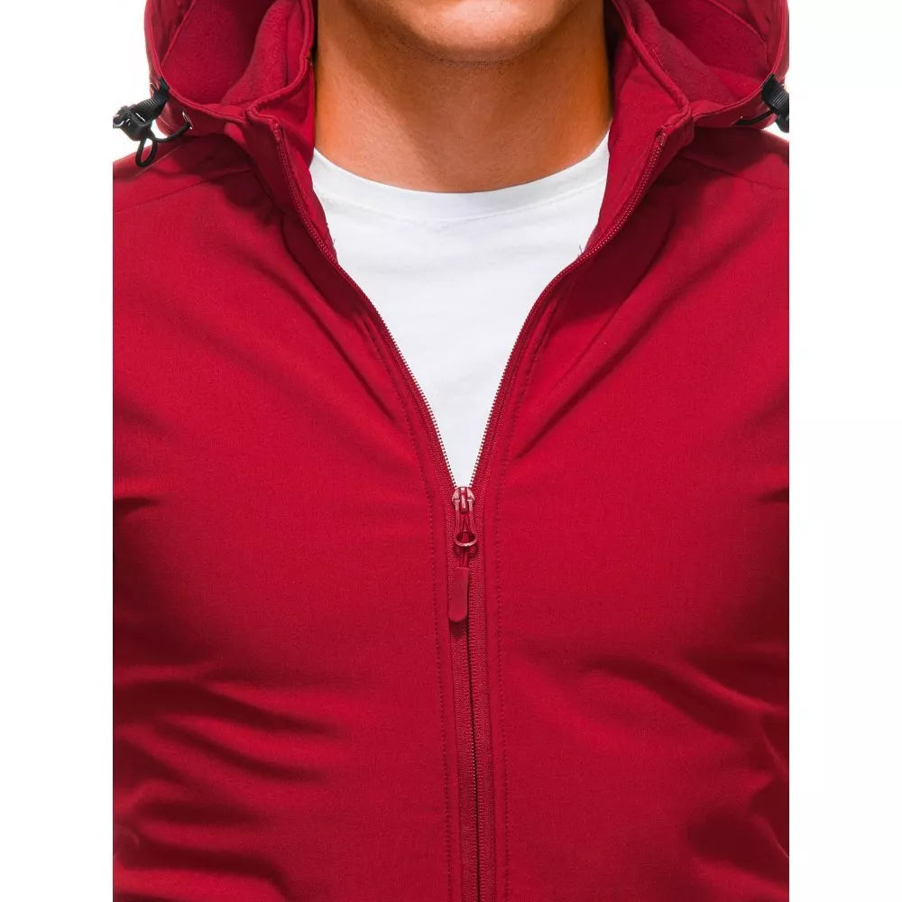Red men's jacket Luter