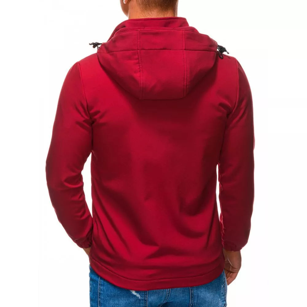 Red men's jacket Luter