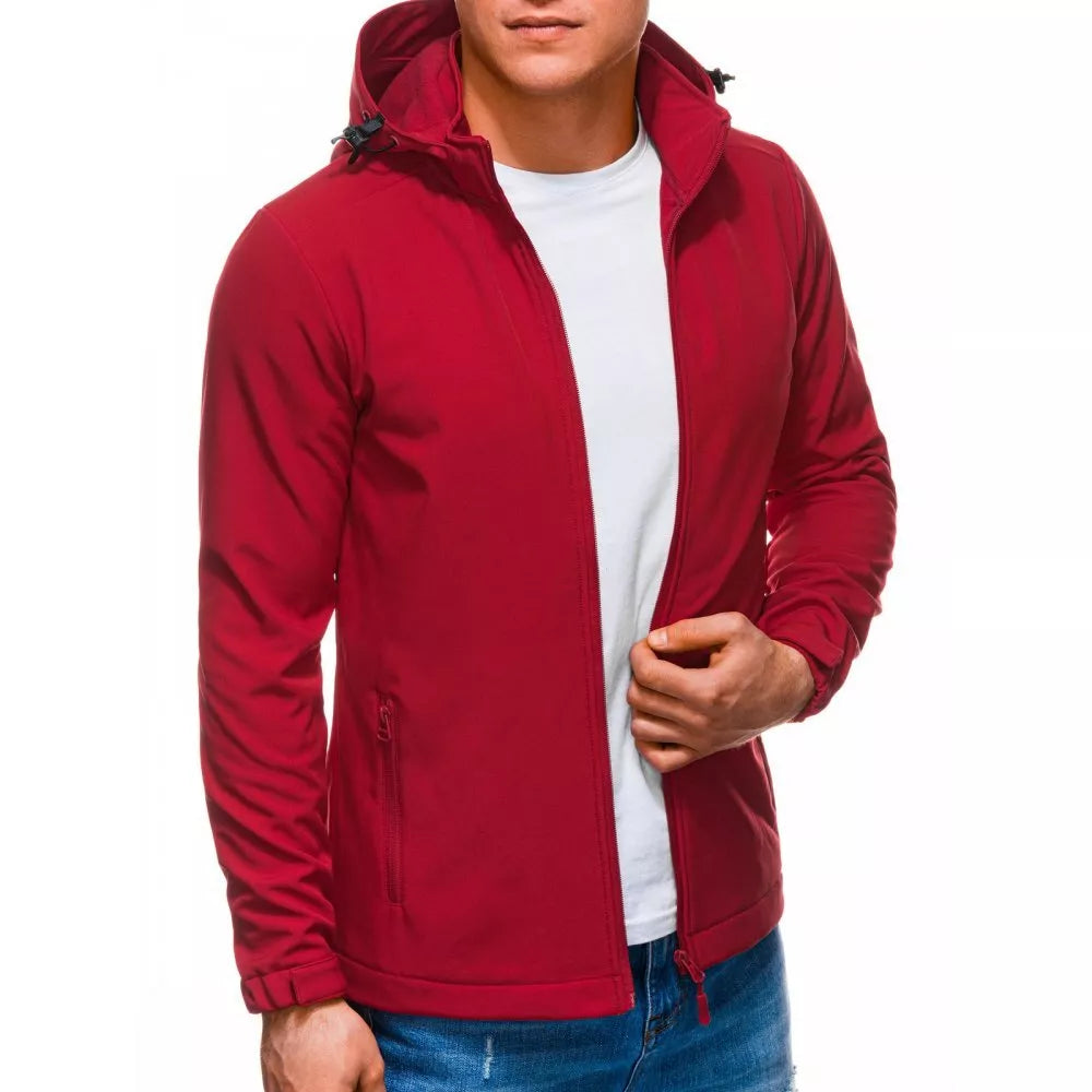 Red men's jacket Luter