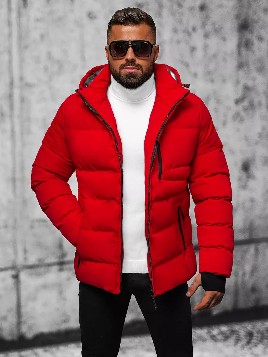 Red men's jacket Merik