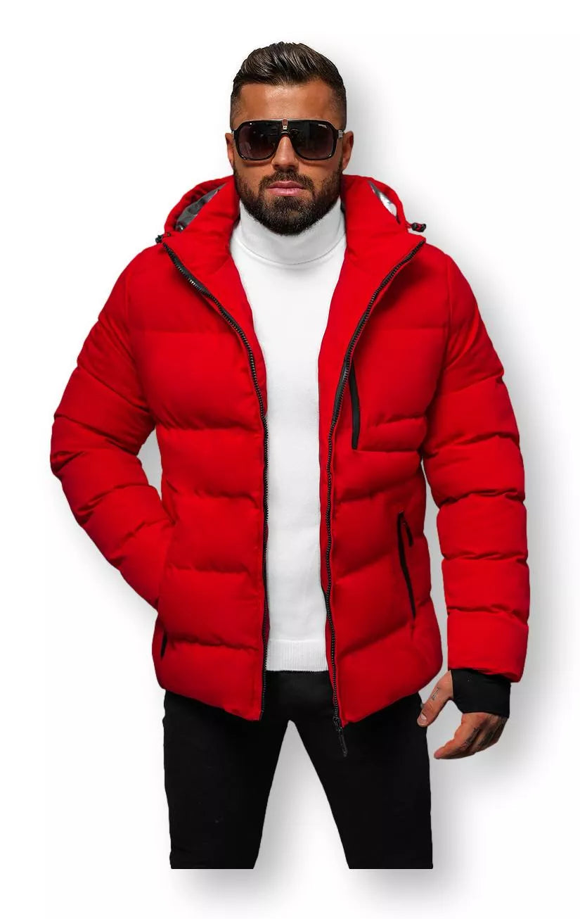 Red men's jacket Merik