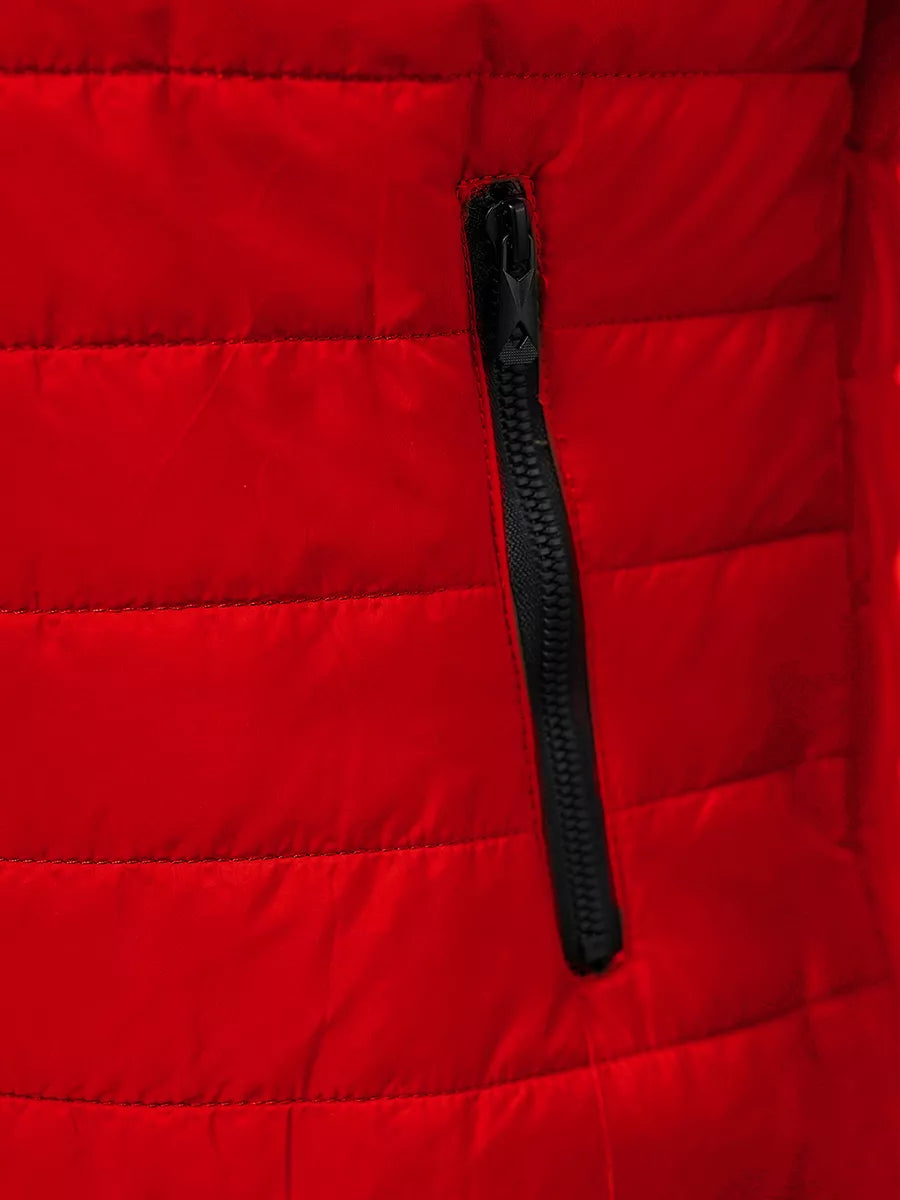 Men's red vest Minel