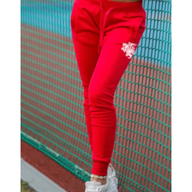 Red women's trousers Vytis