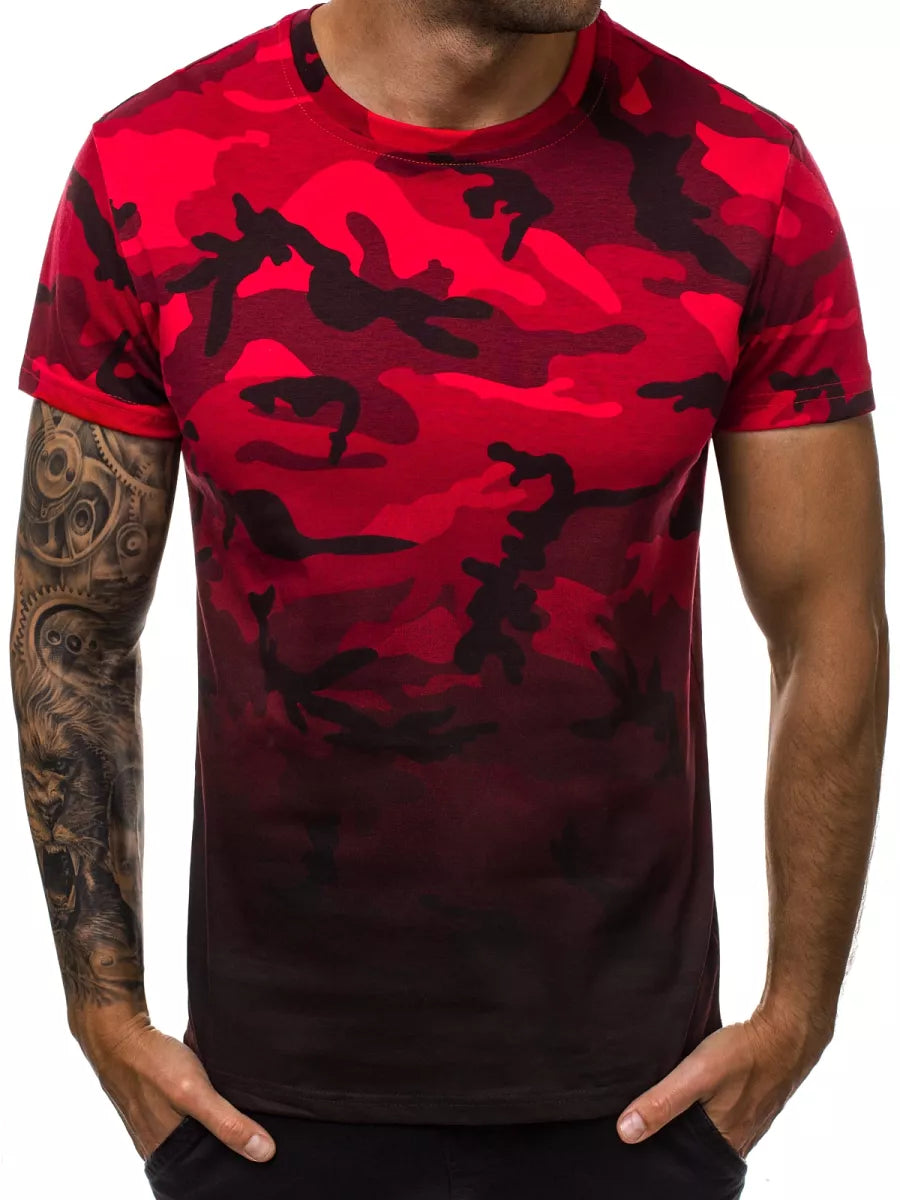 Red camouflage shirt Burak