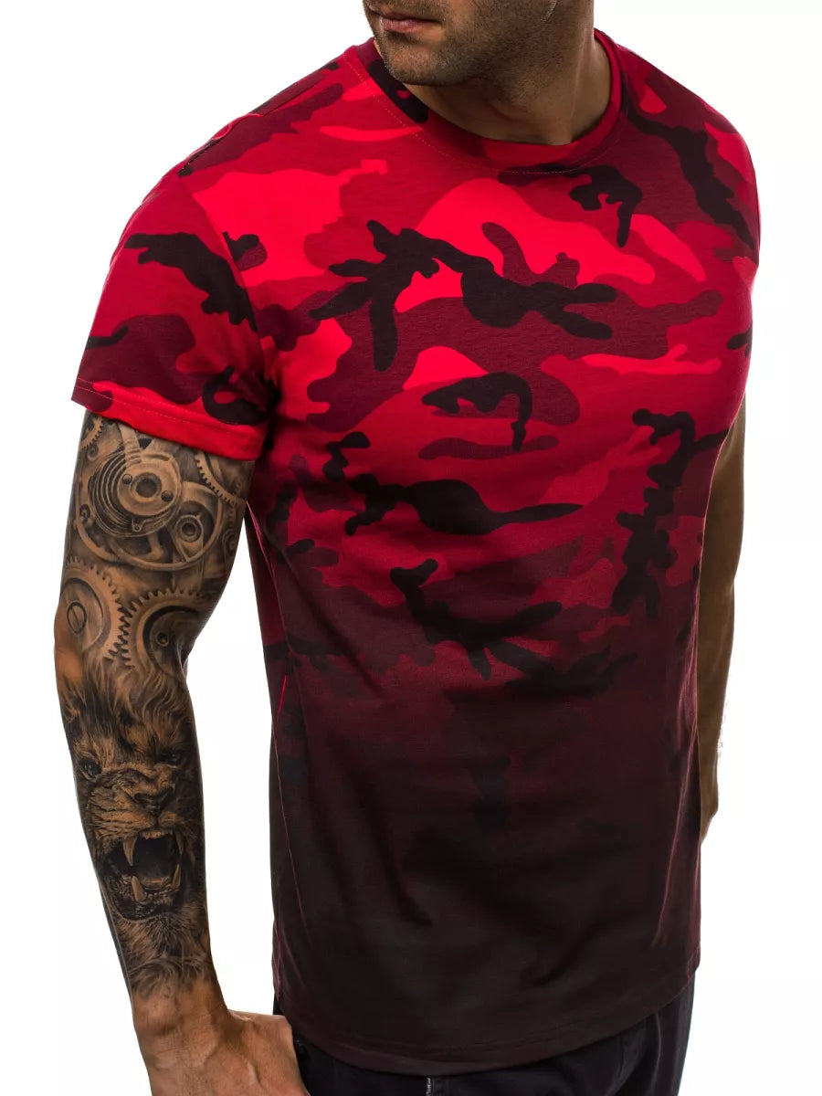 Red camouflage shirt Burak