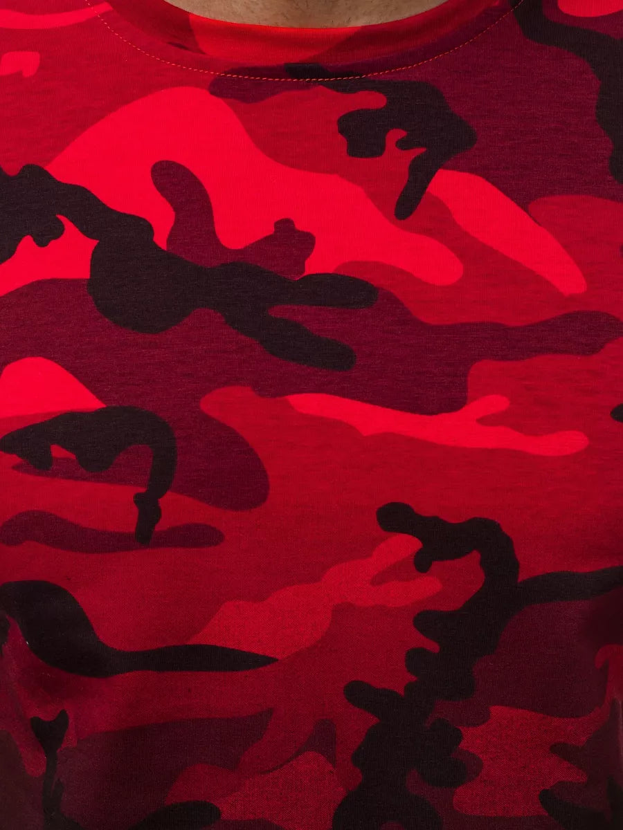 Red camouflage shirt Burak