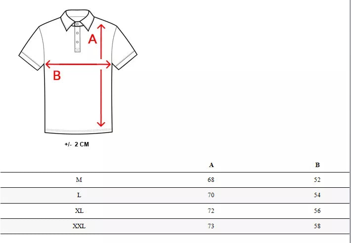 Red polo shirt Horen