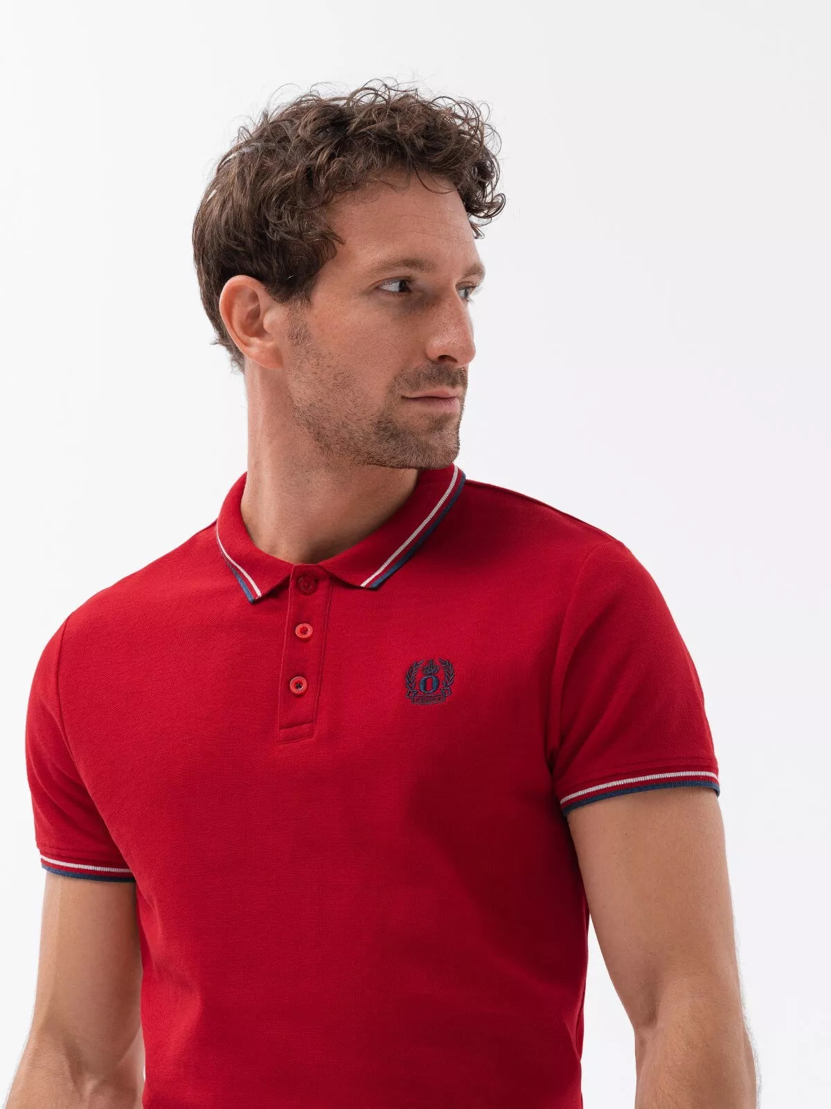 Red polo shirt Karol
