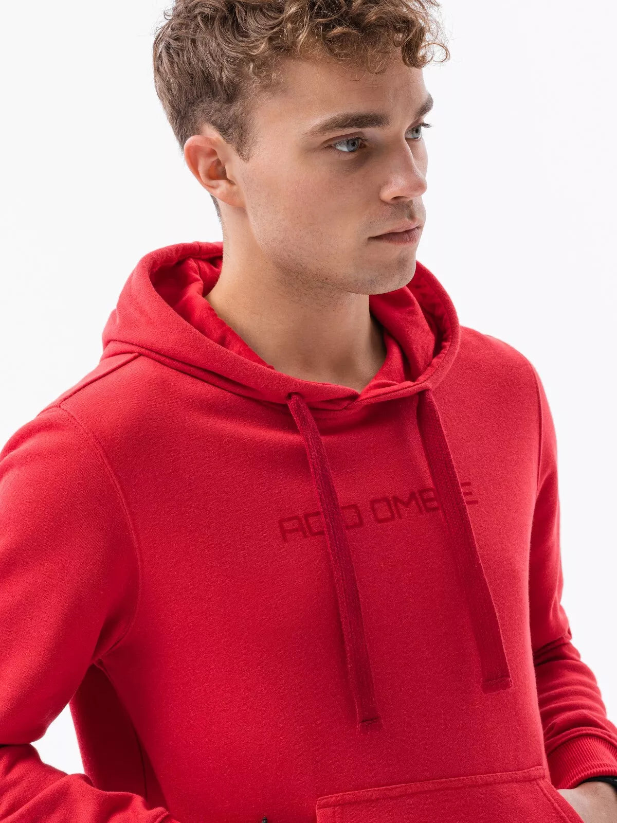 Red men's sweater Lutol