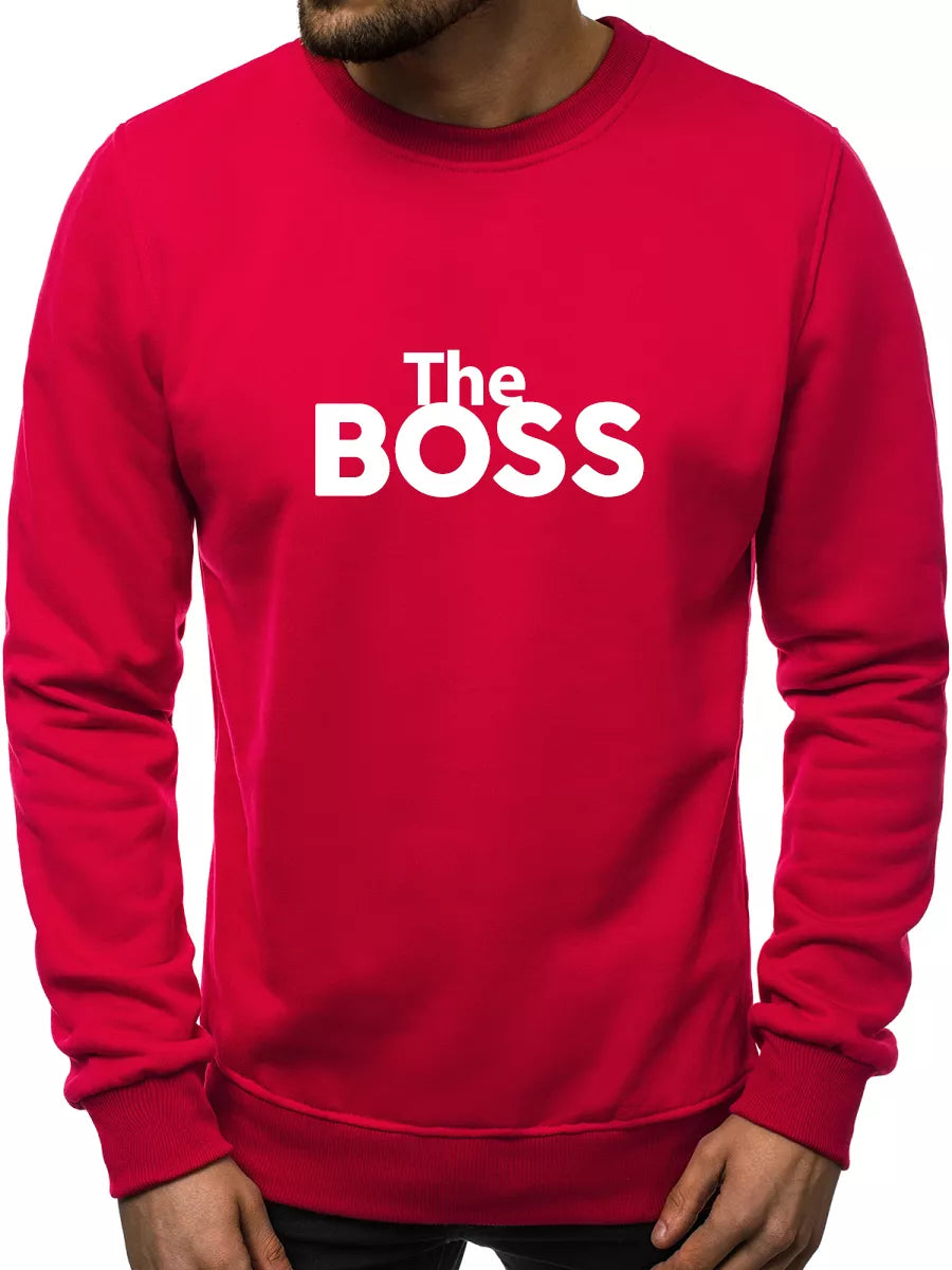 Red sweater The boss