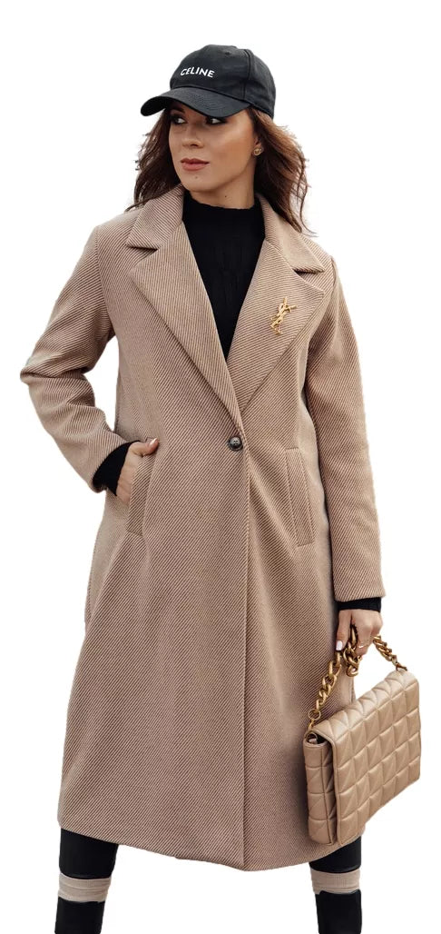 Women's brown coat Abel