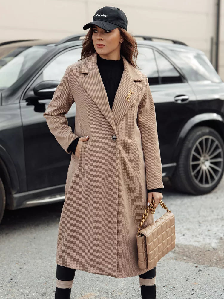 Women's brown coat Abel