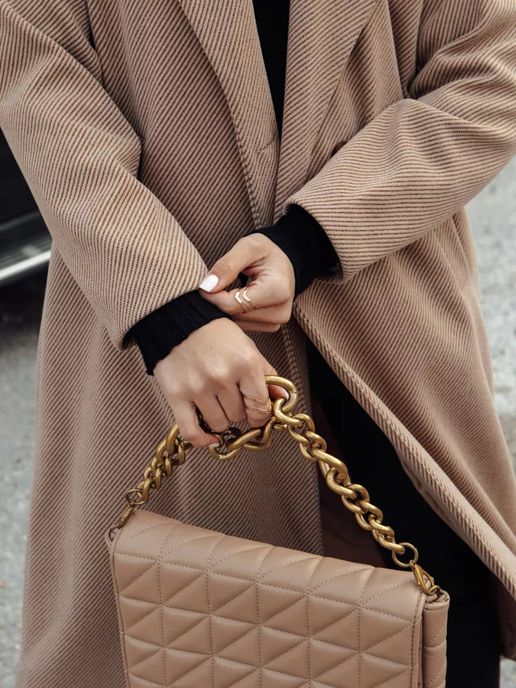 Women's brown coat Abel