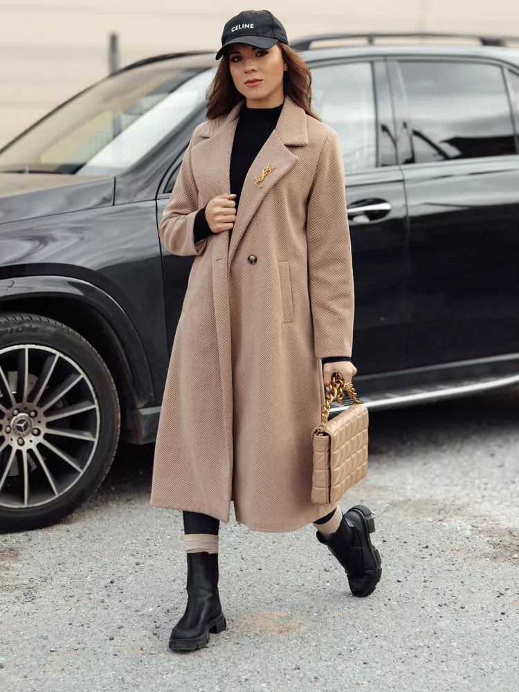 Women's brown coat Abel