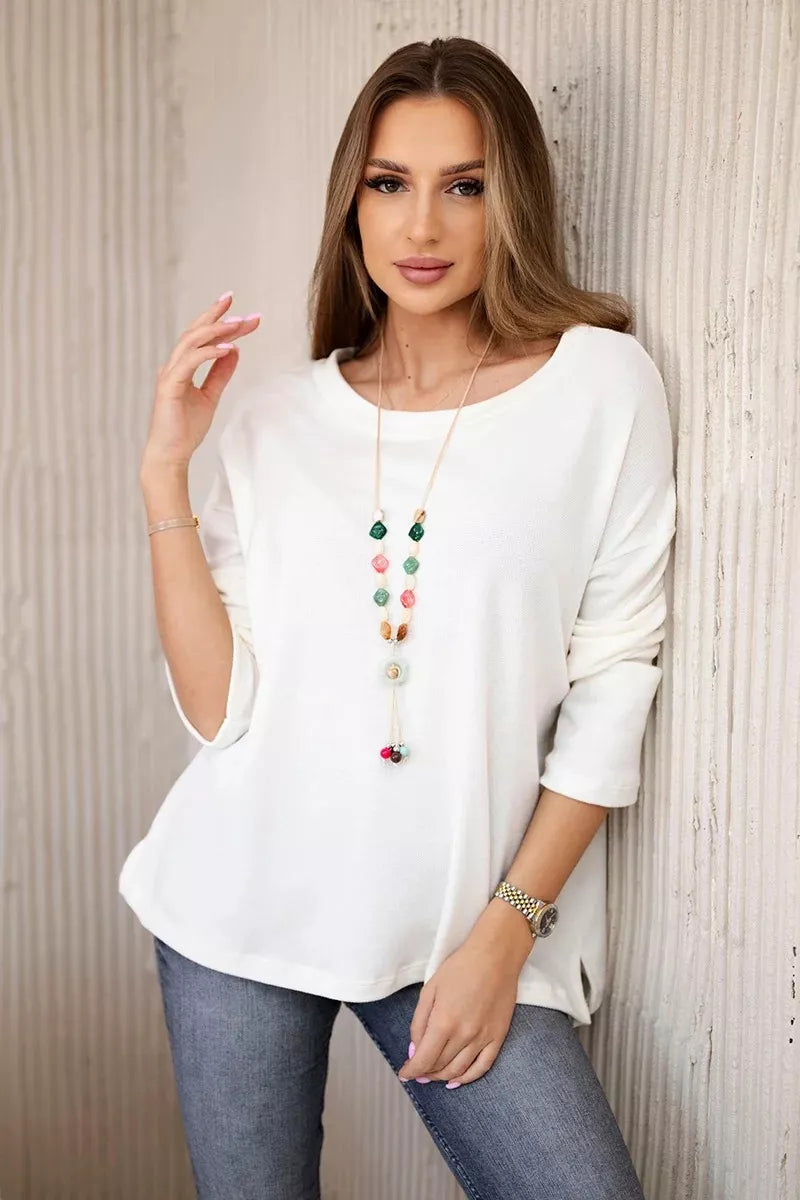 Women's white blouse Lori