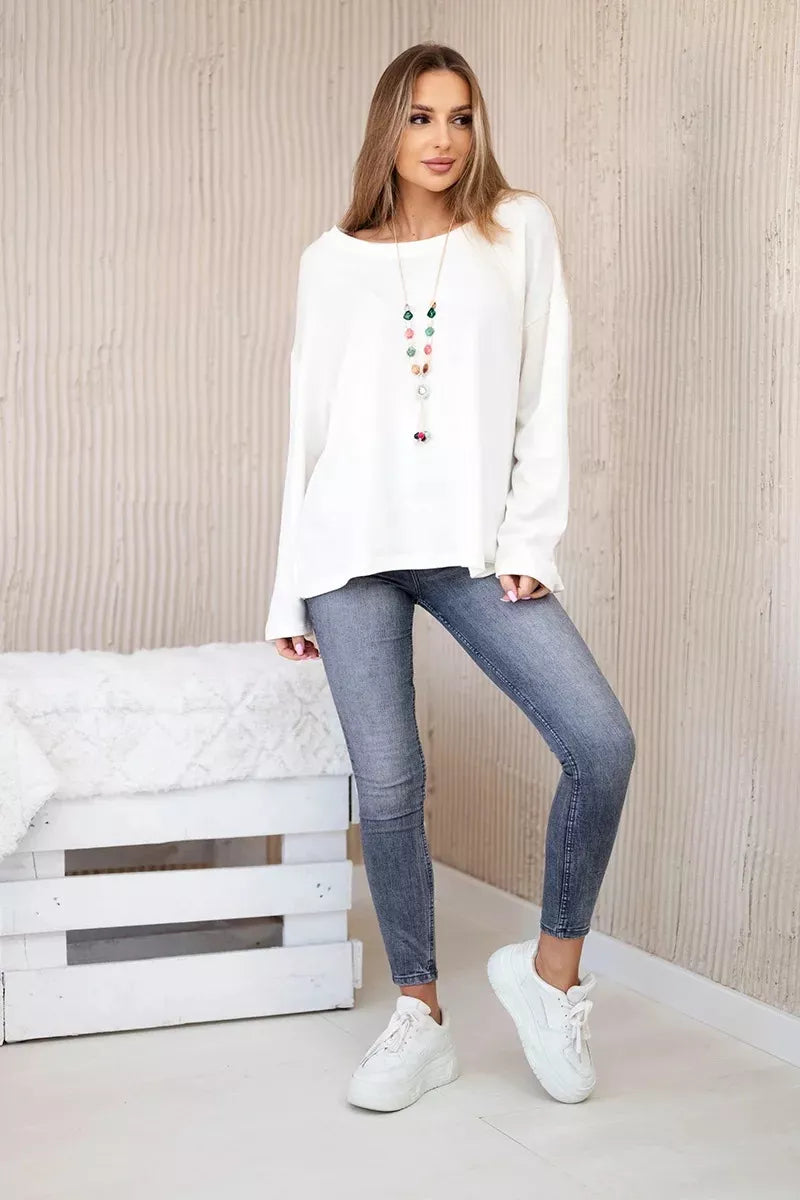 Women's white blouse Lori