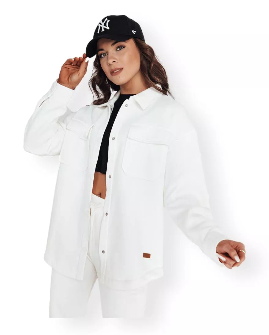 Women's white jacket Vilan