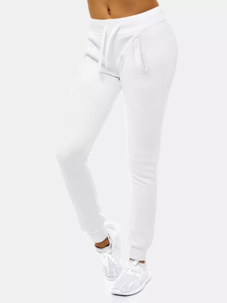 Women's white casual pants Flor