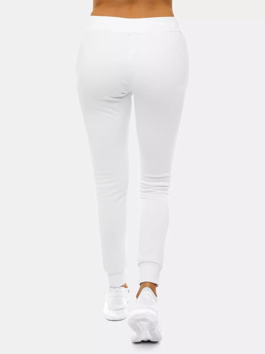 Women's white casual pants Flor