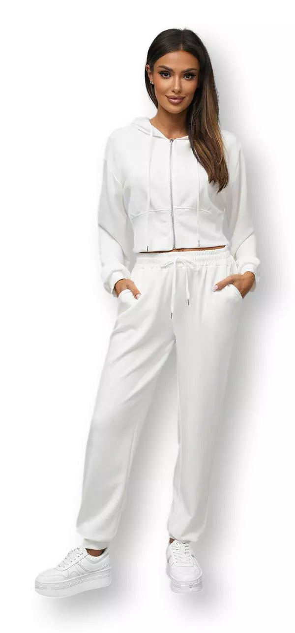 Women's white casual set Tiny