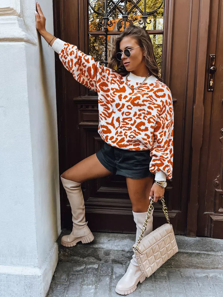 Women's white sweater Roal