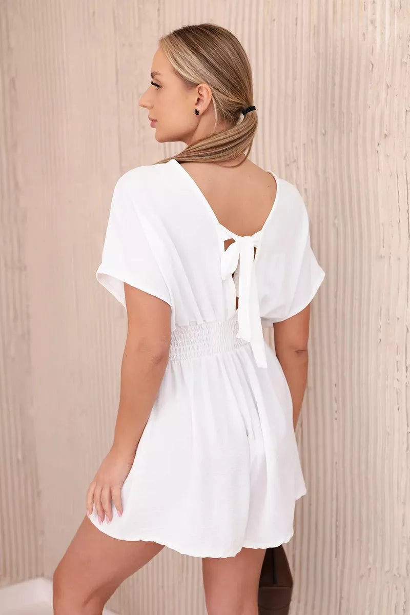 Divine Women's White Jumpsuit
